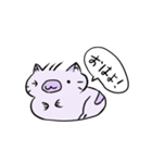 猫のユキちゃんスタンプ（個別スタンプ：1）