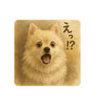 ポメラニアン なぎの日常①（個別スタンプ：8）