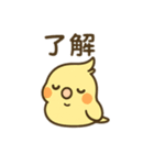 オカメインコのゆるかわスタンプ（個別スタンプ：5）