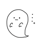 使いやすい ゆるいおばけのふわりん（個別スタンプ：23）