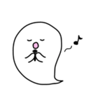 使いやすい ゆるいおばけのふわりん（個別スタンプ：28）