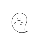 使いやすい ゆるいおばけのふわりん（個別スタンプ：30）