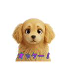 ゴールデンの会話（個別スタンプ：2）