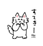 にこにこしたねこ（個別スタンプ：5）
