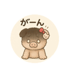 もふもふブタちゃんの日常（個別スタンプ：10）