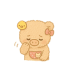 もふもふブタちゃんの日常（個別スタンプ：14）