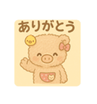 もふもふブタちゃんの日常（個別スタンプ：15）