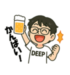 DEEPくんの日常生活（個別スタンプ：6）