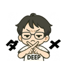 DEEPくんの日常生活（個別スタンプ：22）