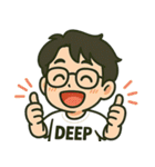 DEEPくんの日常生活（個別スタンプ：24）