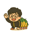 ケム男(文字なしver)（個別スタンプ：1）