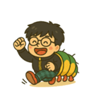 ケム男(文字なしver)（個別スタンプ：2）