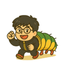 ケム男(文字なしver)（個別スタンプ：4）