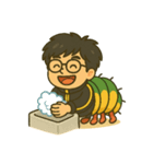 ケム男(文字なしver)（個別スタンプ：6）