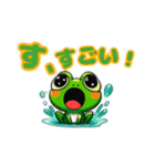 フラッグくんたちの元気なメッセージ（個別スタンプ：10）