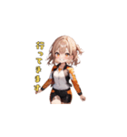 キラキラ☆レースクイーン（個別スタンプ：13）