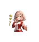 キラキラ☆レースクイーン（個別スタンプ：16）