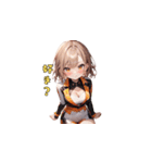 キラキラ☆レースクイーン（個別スタンプ：20）