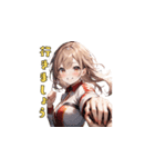 キラキラ☆レースクイーン（個別スタンプ：21）