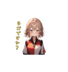 キラキラ☆レースクイーン（個別スタンプ：22）