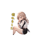キラキラ☆レースクイーン（個別スタンプ：23）