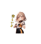 キラキラ☆レースクイーン（個別スタンプ：29）