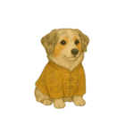 チャイナ服の猫と犬（個別スタンプ：15）