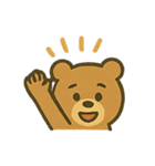 手描きクマちゃん（個別スタンプ：9）