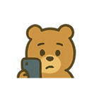 手描きクマちゃん（個別スタンプ：14）