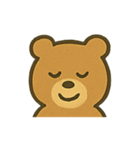 手描きクマちゃん（個別スタンプ：16）