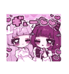 ♡あくまとてんしの日常♡（個別スタンプ：6）