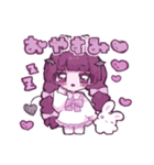 ♡あくまとてんしの日常♡（個別スタンプ：7）