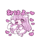 ♡あくまとてんしの日常♡（個別スタンプ：8）