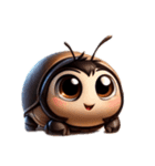 ふん転がし（個別スタンプ：1）