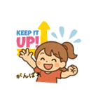 ちびバレーガール（個別スタンプ：10）