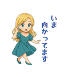 キブンで生きてる女の子（個別スタンプ：5）