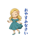 キブンで生きてる女の子（個別スタンプ：10）