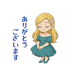 キブンで生きてる女の子（個別スタンプ：15）