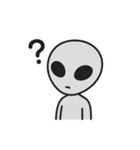 宇宙人のシュールな感情（個別スタンプ：2）