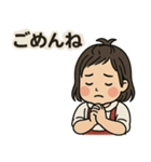 2歳 女の子の日常（個別スタンプ：3）