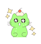 クリームソーダはねこ！（個別スタンプ：14）