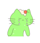 クリームソーダはねこ！（個別スタンプ：17）
