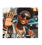 ラッパーの日常【面白い・HipHop・使える】（個別スタンプ：5）