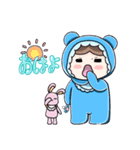 やさぐれ赤ちゃん(るーちゃん)（個別スタンプ：4）