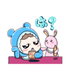 やさぐれ赤ちゃん(るーちゃん)（個別スタンプ：5）