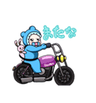 やさぐれ赤ちゃん(るーちゃん)（個別スタンプ：9）