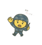 自衛隊のまるキャラ（個別スタンプ：25）