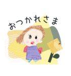 KODOMOEKURAFUTO/004（個別スタンプ：6）