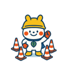 まるぴょん現場スタイル（個別スタンプ：2）