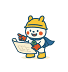 まるぴょん現場スタイル（個別スタンプ：7）